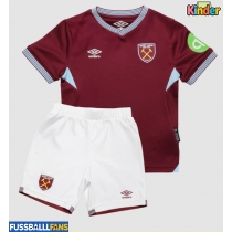 West Ham United Jarrod Bowen #20 Heimtrikotsatz Kinder 2025-26 Kurzarm (+ Kurze Hosen)